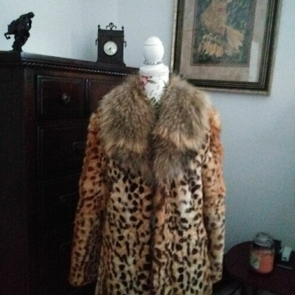 Faux Fur. Rabbit Coat